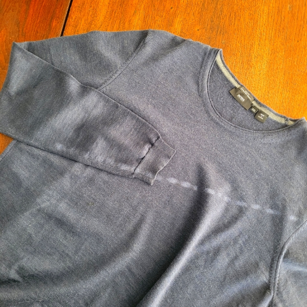 Hugo Boss Men's Merino Wool Sweater Size XXL
